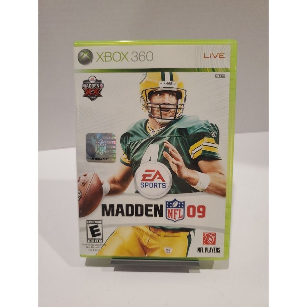 Madden NFL 09 Xbox 360 CIB EA Sports Football Game Tested 014633156003